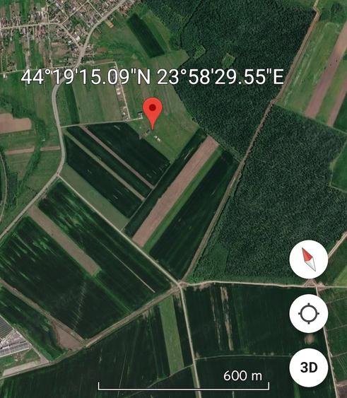 Loturi teren Intravilan ?i Extravilan 609 + 92 mp, Pielesti, langa padure, Craiova, 23 - 29 Euro mp - 2
