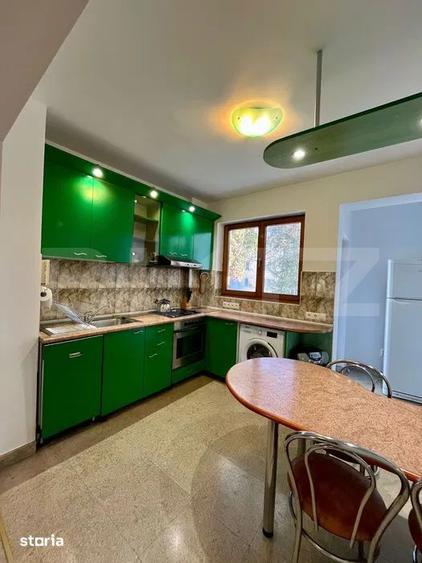 Apartament cu 3 camere, mobilat în Plopilor
