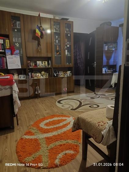 Apartament cu 3 camere semidecomandat, mobilat în Alexandru cel Bun