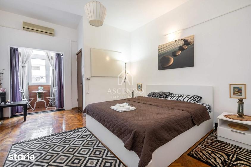 Garsoniera renovata, mobilata, Calea Victoriei, etaj 1, centrala - 5