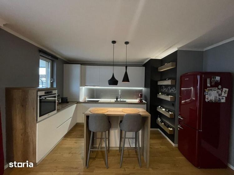 Apartament cu 2 camere, mobilat în Bună Ziua