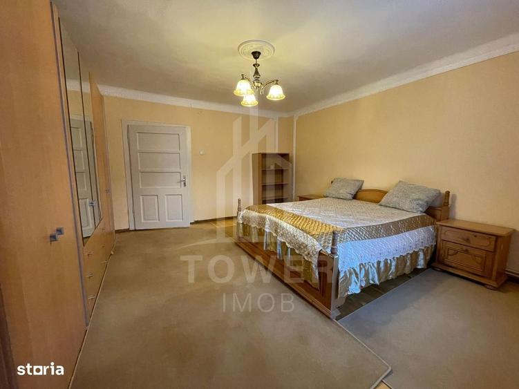 Apartament cu 3 camere semidecomandat, mobilat în Trei Stejari