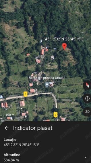 Teren de 1600 mp, în Brebu