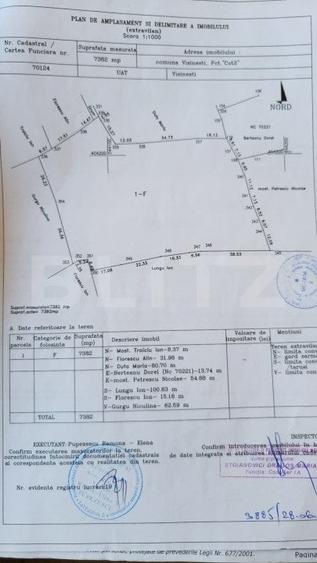 Teren agricol extravilan de 7382 mp, în Valea Lungă-Cricov