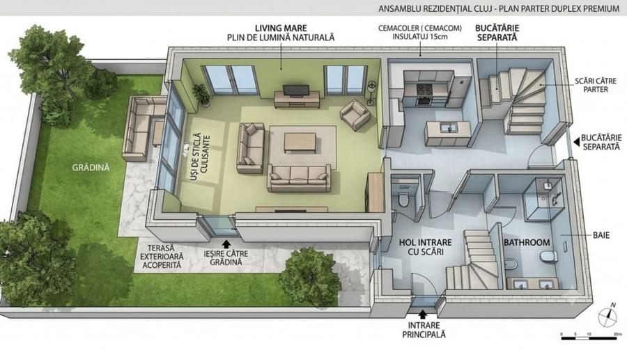 Casa Tip Duplex , 150 mp | Manastur | Zona USAMV | - 3