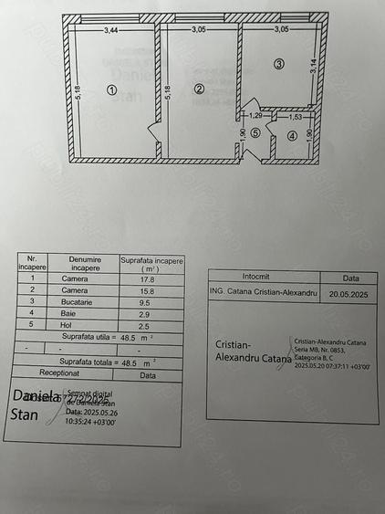 Apartament 2 camere Titan, mobilat, bloc reabilitat, zonă verde - 10