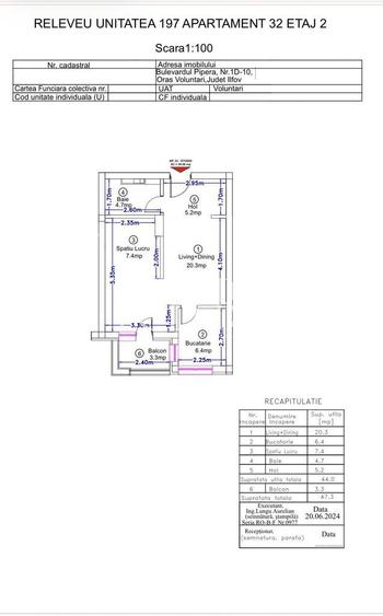 Apartament cu 2 camere în Pipera — fotografia 3