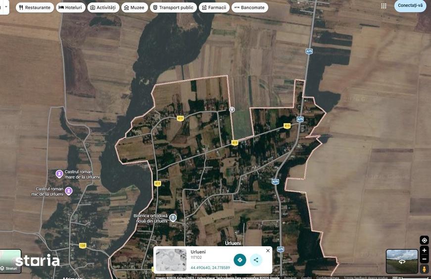 Teren de 1500 mp, în Bârla