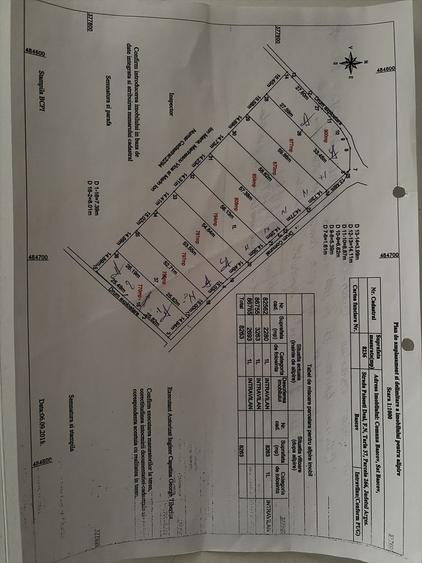 Teren de 780 mp, în Bascov