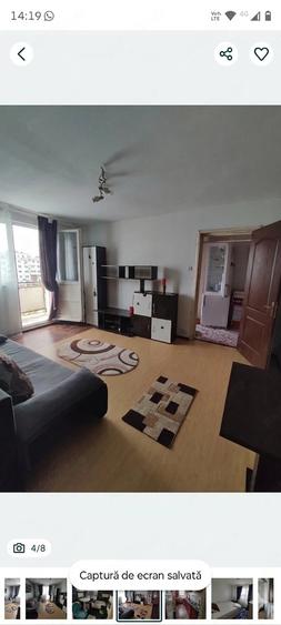 Apartament cu 2 camere semidecomandat în Central