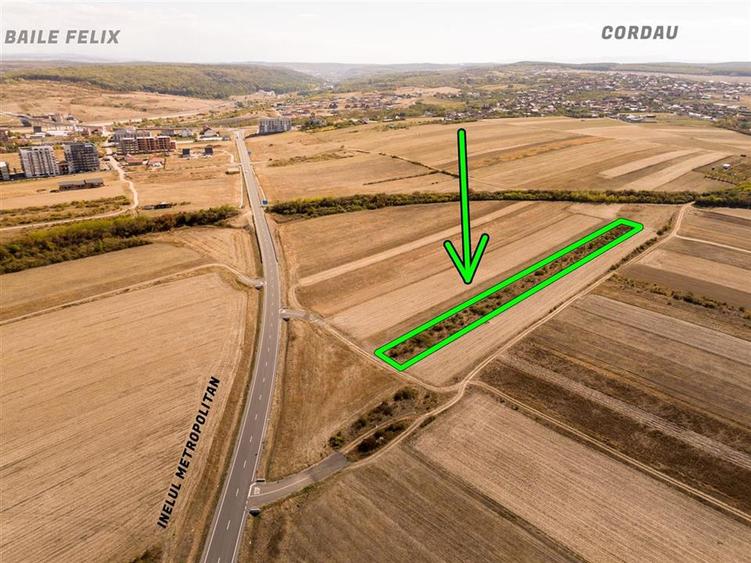 Teren intravilan de 5700 mp, în Cordău