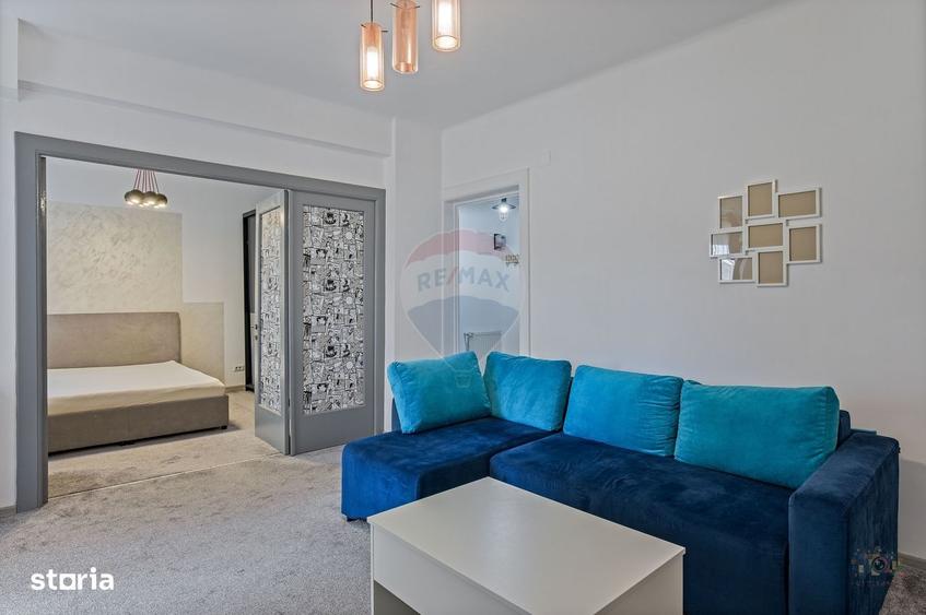 Apartament cu 2 camere, mobilat în Muncii