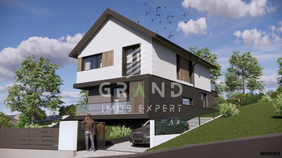 Casă individuală cu 5 camere cu Teren 700 Mp în Chinteni