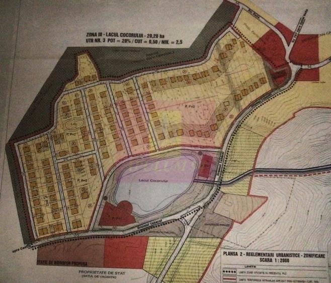 Teren Construcții intravilan de 2500 mp, în Voila