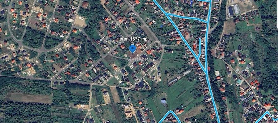 Proprietar direct vand teren cu panorama deosebita in Tautii-Magherausi
