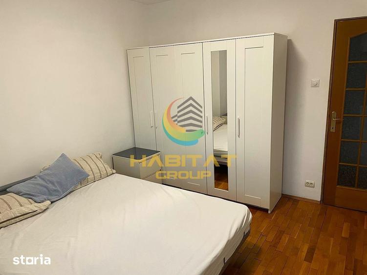 Apartament cu 3 camere semidecomandat în Tineretului