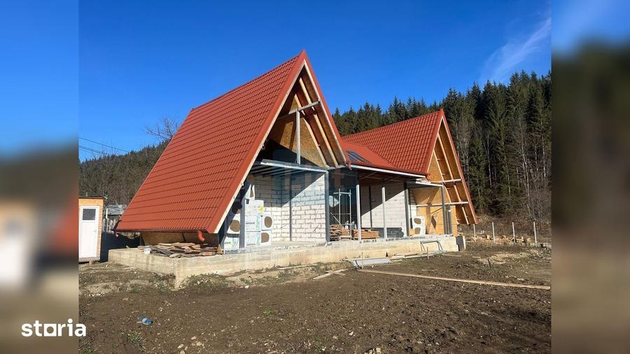 Casă cu 5 camere cu Teren 673 Mp în Tulnici