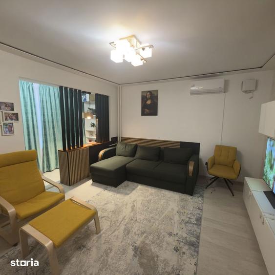 Apartament cu 2 camere, mobilat în Titan
