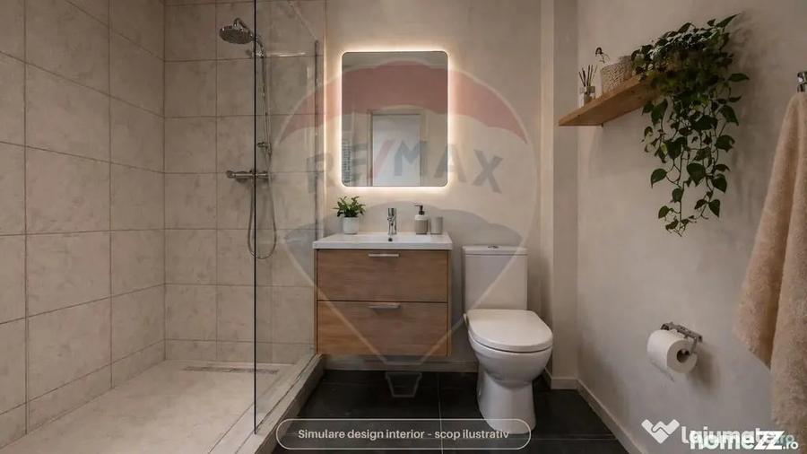 Apartament cu 2 camere semidecomandat în ISR