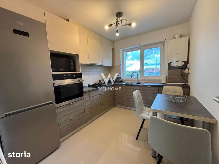 Apartament cu 3 camere, mobilat în Lazaret