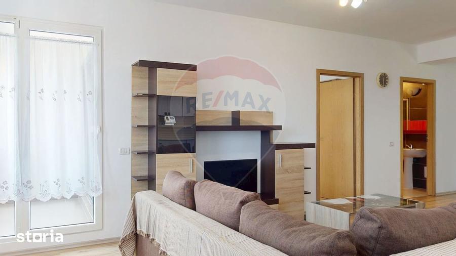 Apartament cu 2 camere semidecomandat în Valea Cetății