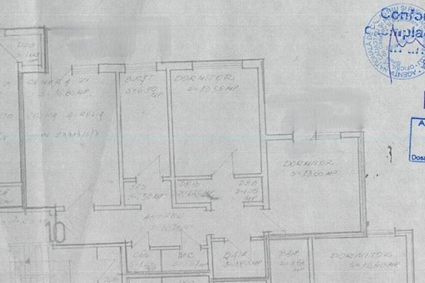 Apartament cu 3 camere decomandat în Mănăștur