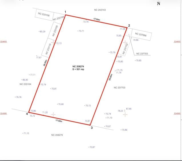 Teren intravilan 580 mp | Sector 3 | Deschidere 17 m | COMISION 0% - 8