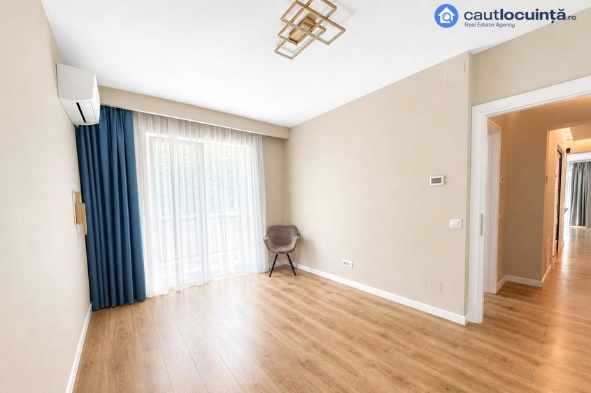 Apartament cu 4 camere decomandat, mobilat în Băneasa