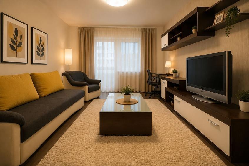Apartament cu 2 camere decomandat, mobilat în Complex Studențesc