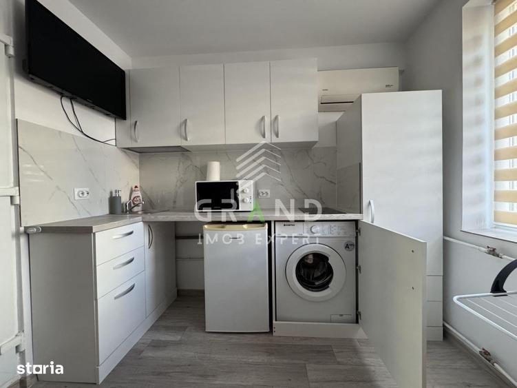Garsoniera renovata complet | 12 mp | Etaj 1 | Mobilier pe comanda | - 8