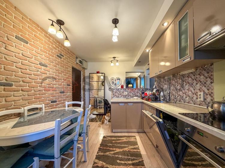 Apartament cu 3 camere decomandat, mobilat în Mănăștur