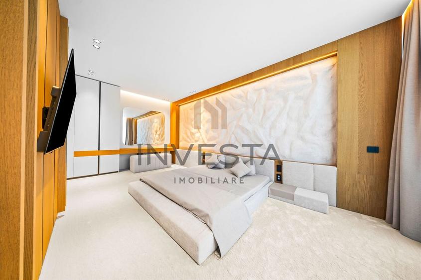 Penthouse cu 4 camere semidecomandat, mobilat în Gheorgheni