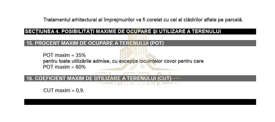 Teren Construcții intravilan de 702 mp, în Iris