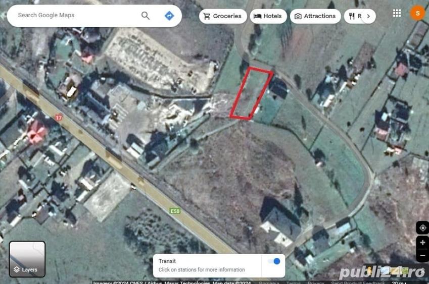 Teren de 1609 mp, în Central