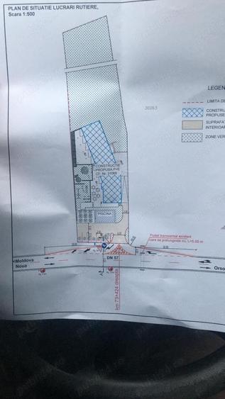 Teren de 3200 mp, în Berzasca