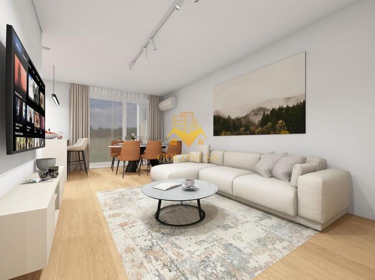 2 camere, LUX, AC, parcare, bloc nou, Plopilor Zona Parcul Rozelor - 5