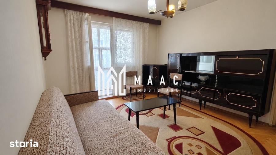 Apartament cu 2 camere semidecomandat, mobilat în Mihai Viteazul