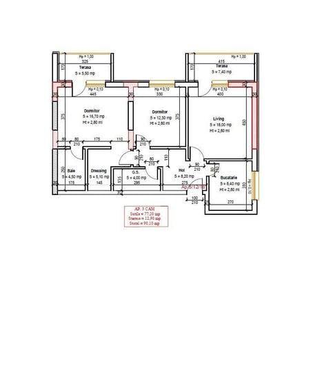 Apartament cu 3 camere decomandat în Theodor Pallady
