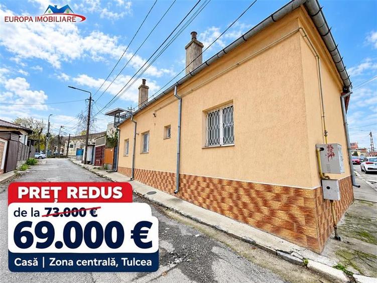 Casă individuală cu 2 camere cu Canalizare în Central
