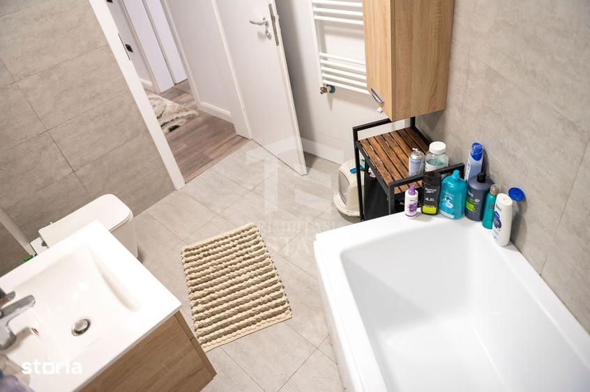 Apartament cu 3 camere, mobilat în Tomis Nord