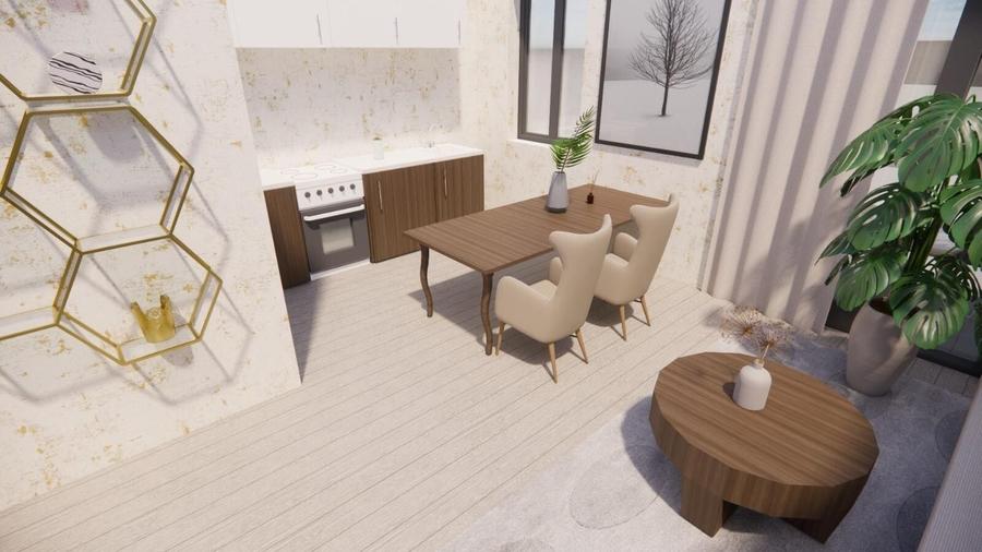 Apartament cu 2 camere decomandat în Freidorf