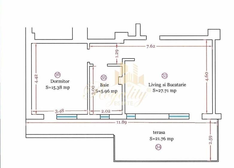 Apartament cu 2 camere decomandat, mobilat în Aradului