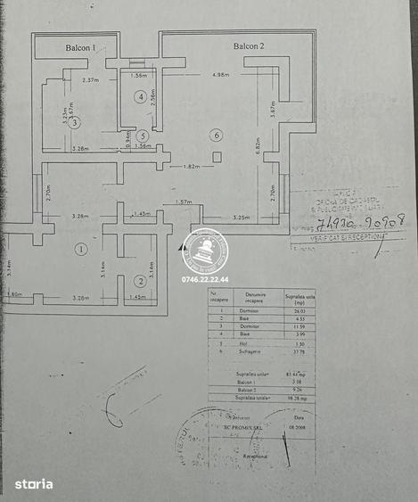 Apartament cu 4 camere în Târgu Cucu