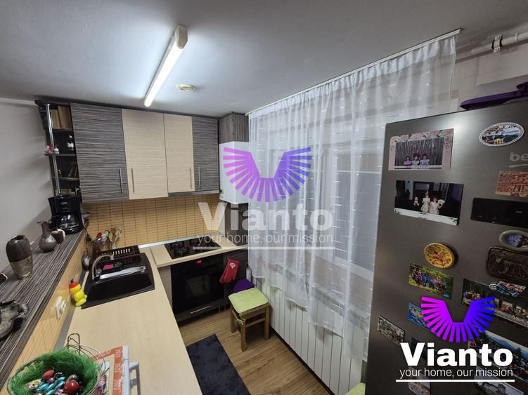 Apartament cu 2 camere semidecomandat, mobilat în Valea Aurie