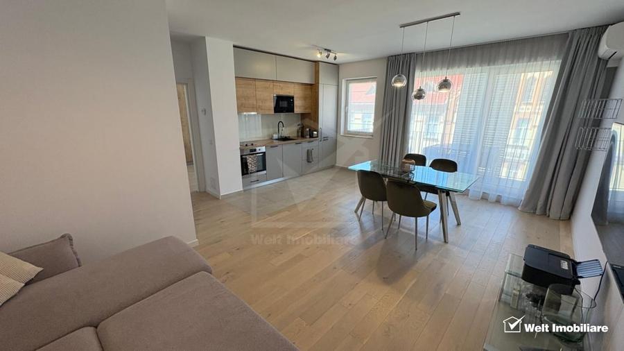 Apartament cu 2 camere decomandat, mobilat în Central