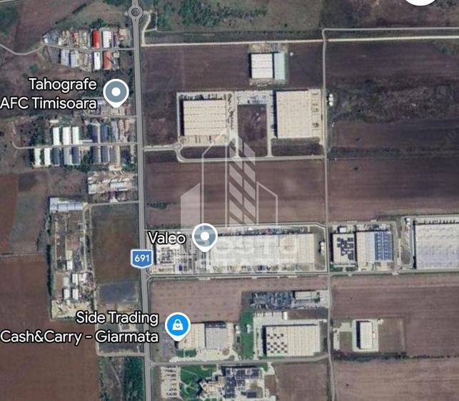 Teren Construcții extravilan de 2694 mp, în Giarmata