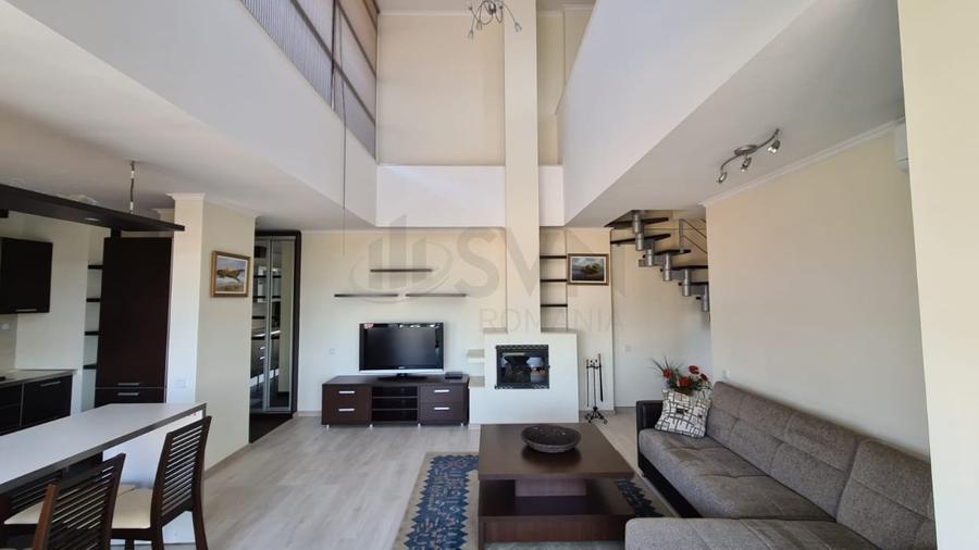 Apartament cu 4 camere semidecomandat, mobilat în Pipera
