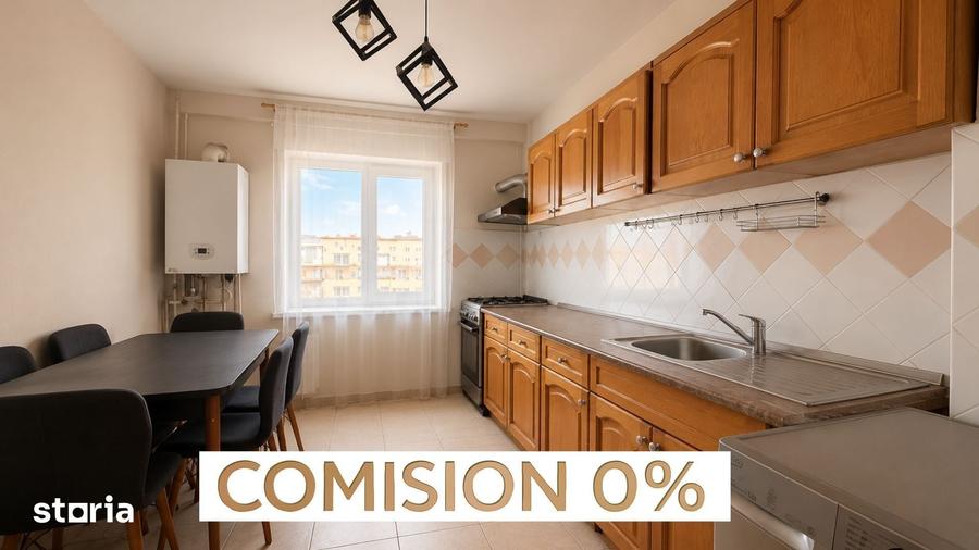 Apartament cu 3 camere decomandat în Lipovei