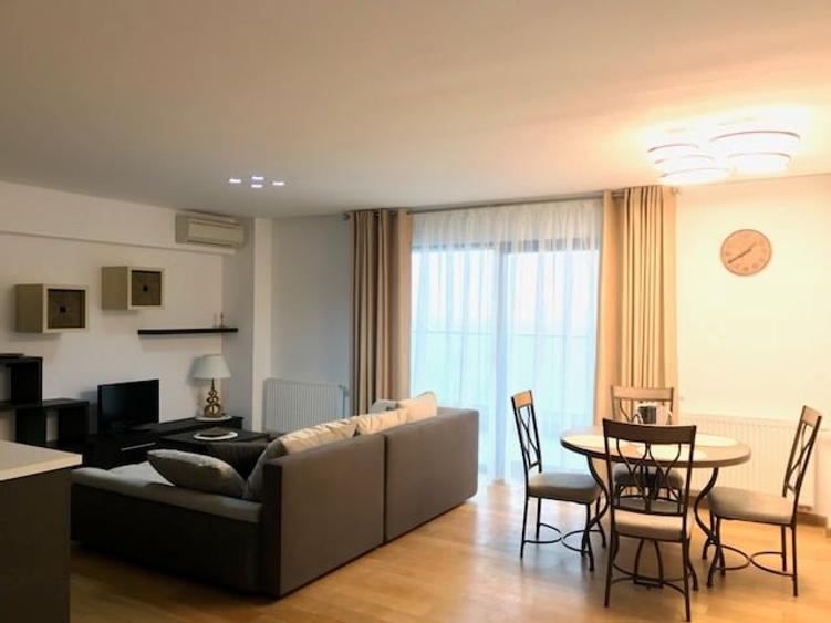 Apartament cu 2 camere decomandat, mobilat în Barbu Văcărescu