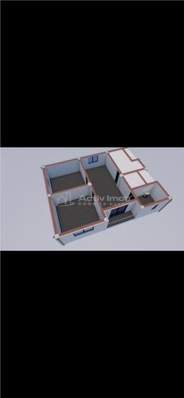 Apartament cu 3 camere decomandat în Albești